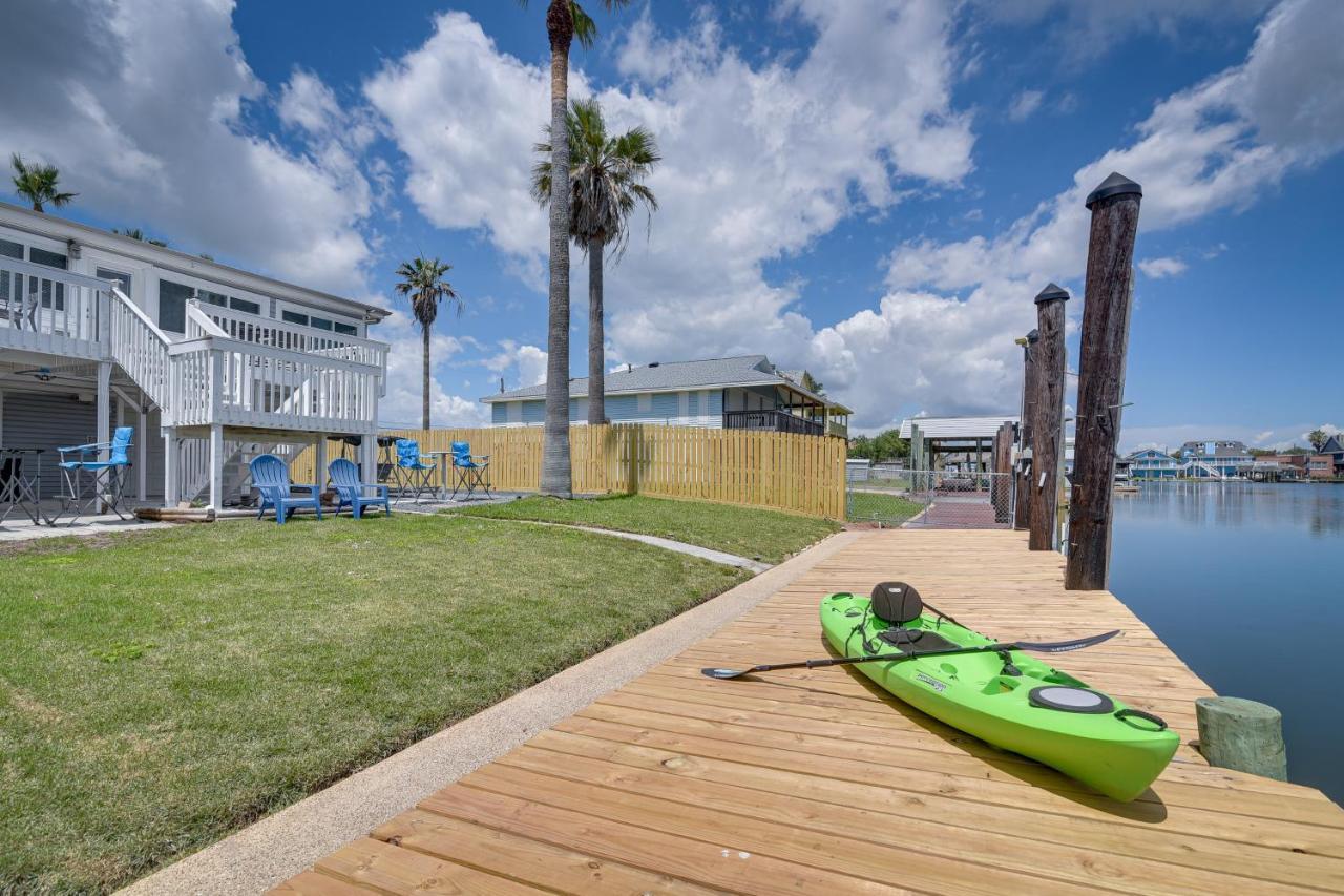 Waterfront Galveston Bay Retreat - 4 Mi To Beach! Exterior foto