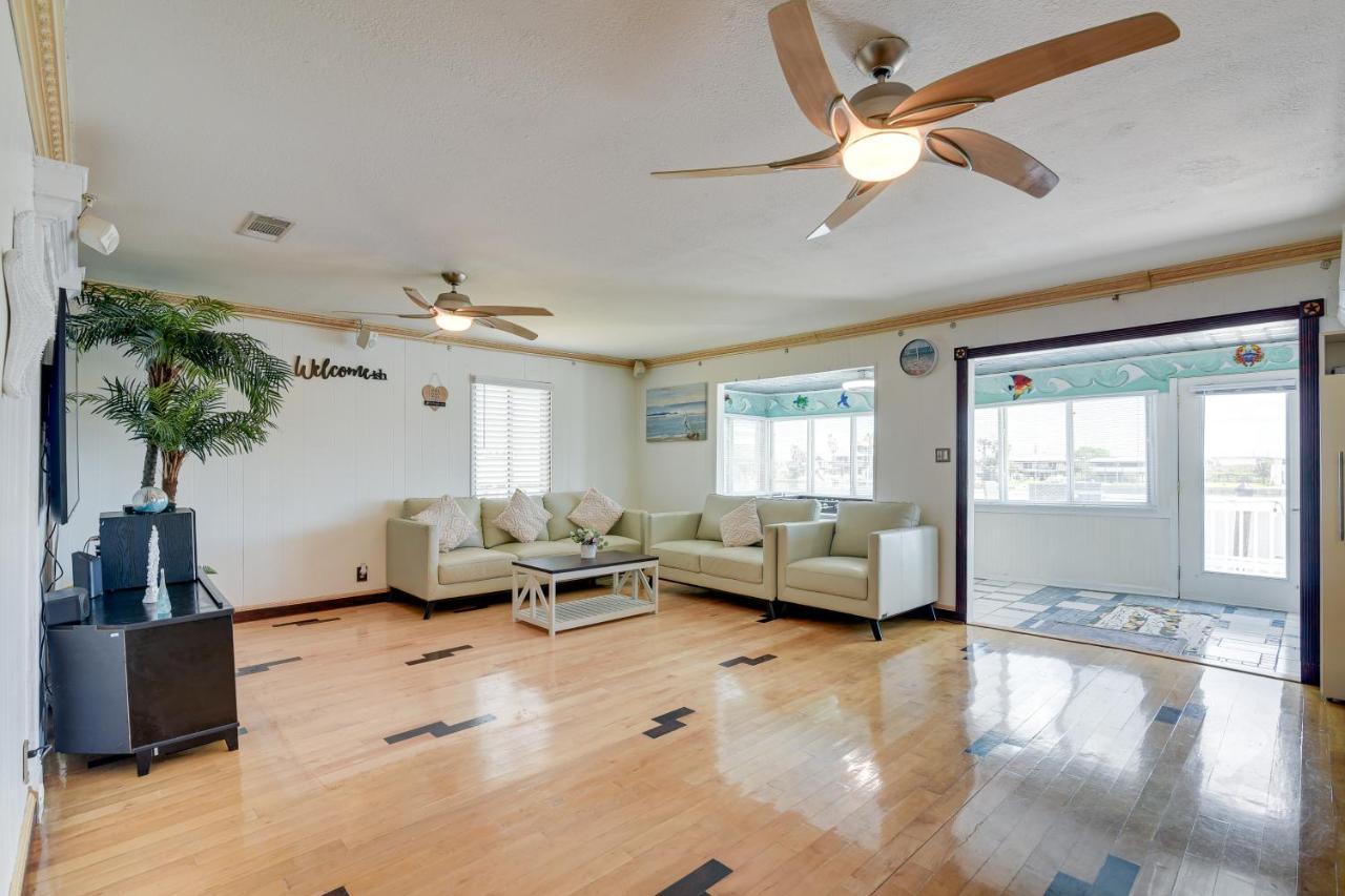 Waterfront Galveston Bay Retreat - 4 Mi To Beach! Exterior foto